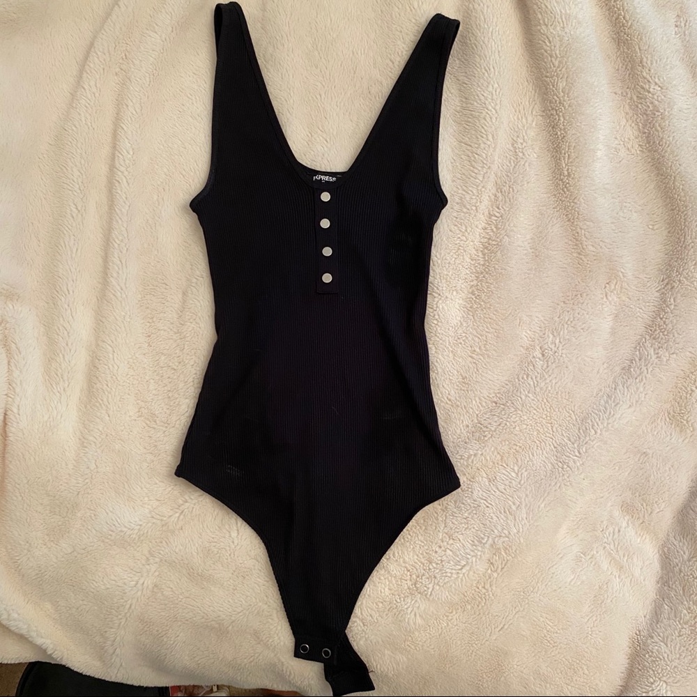 Express ribbed body suit